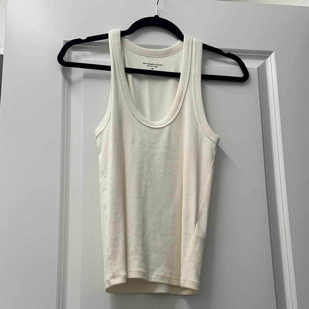 Abercrombie & Fitch Cream Tank Top